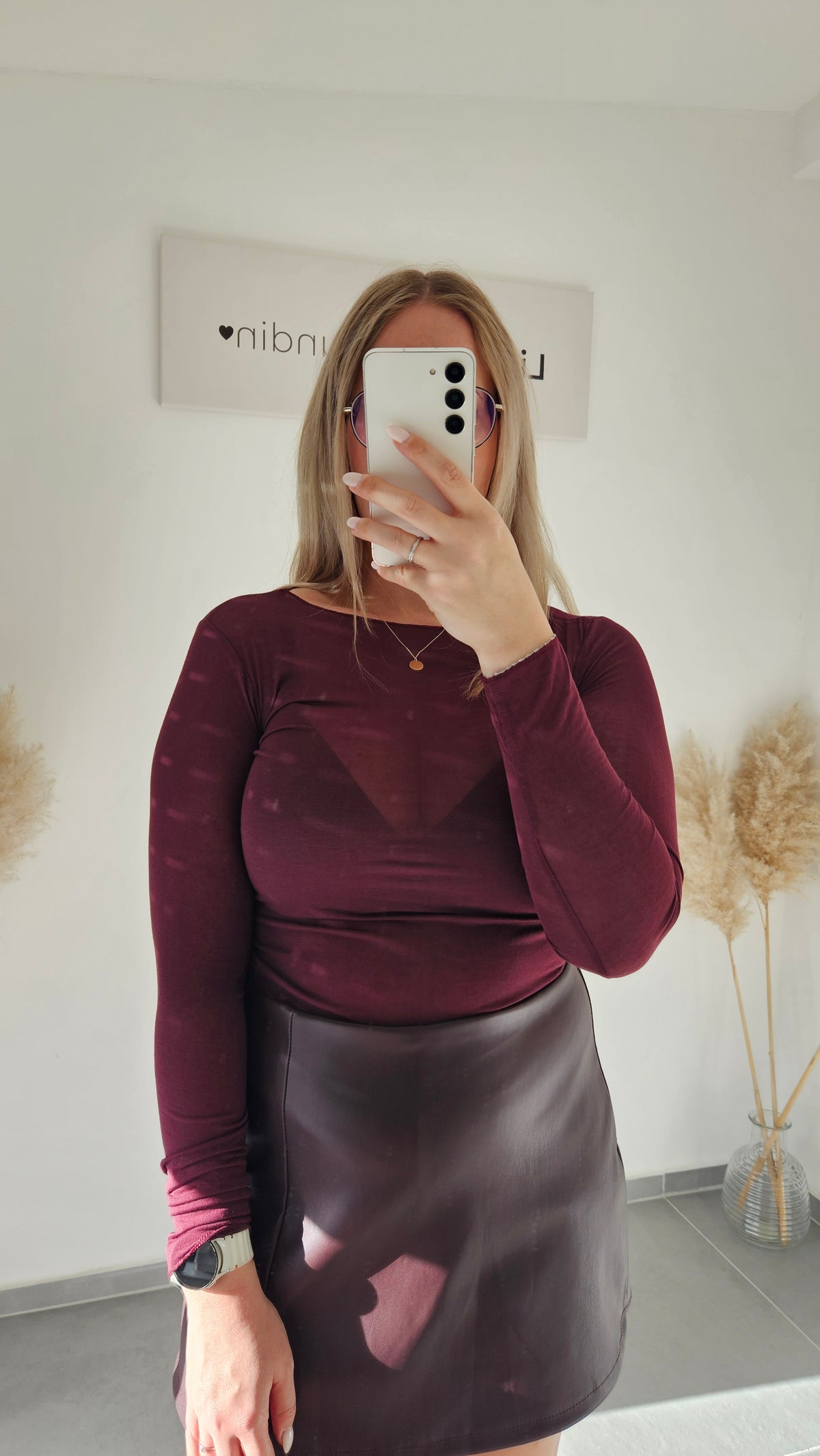 Soft Longsleeve Bordeaux
