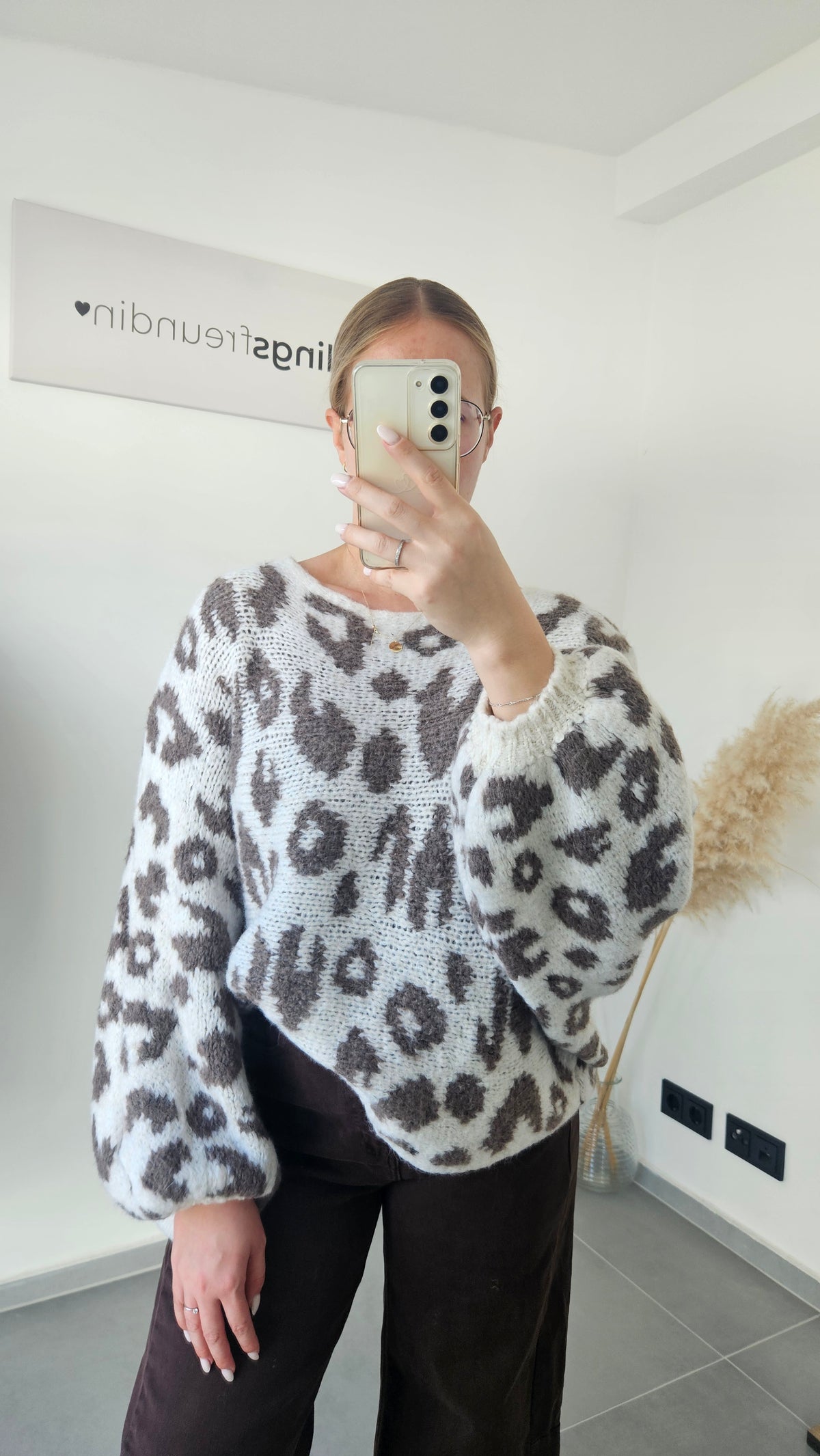 Pullover leo hell