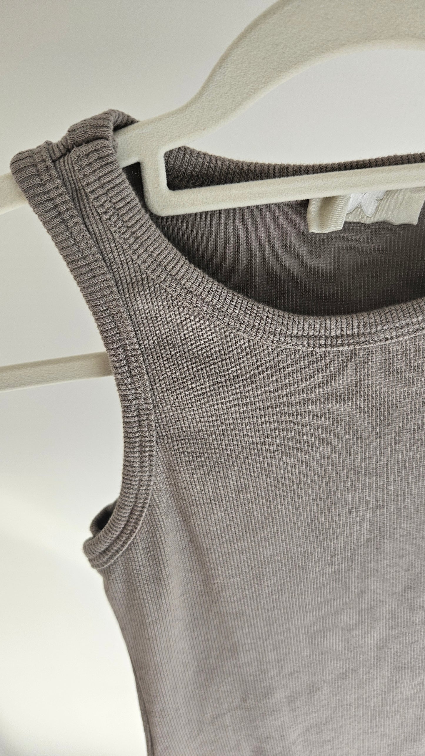 Basic Ripptop taupe
