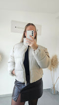 Steppjacke Tessa beige