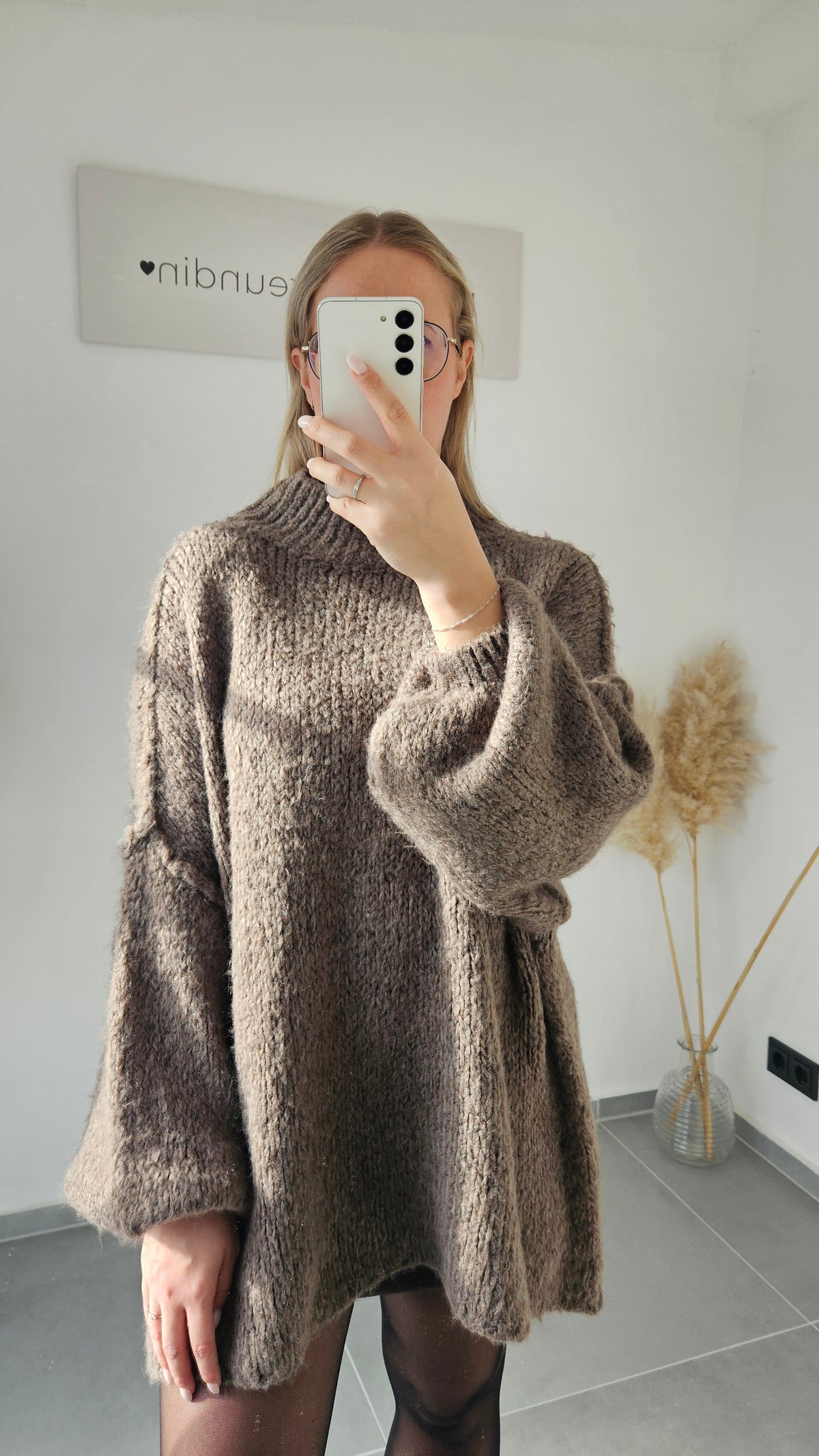 Pullover Mila taupe