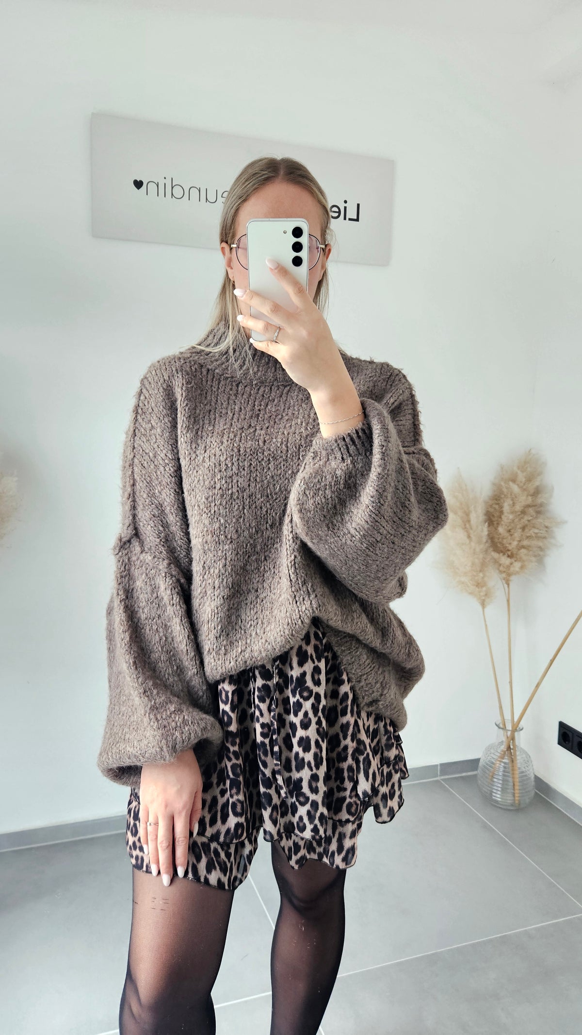Pullover Mila taupe
