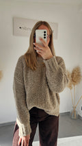 Kuschelpullover Gianna beige