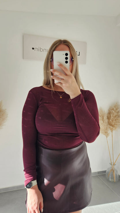 Soft Longsleeve Bordeaux