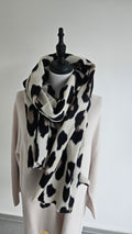 Schal leo beige