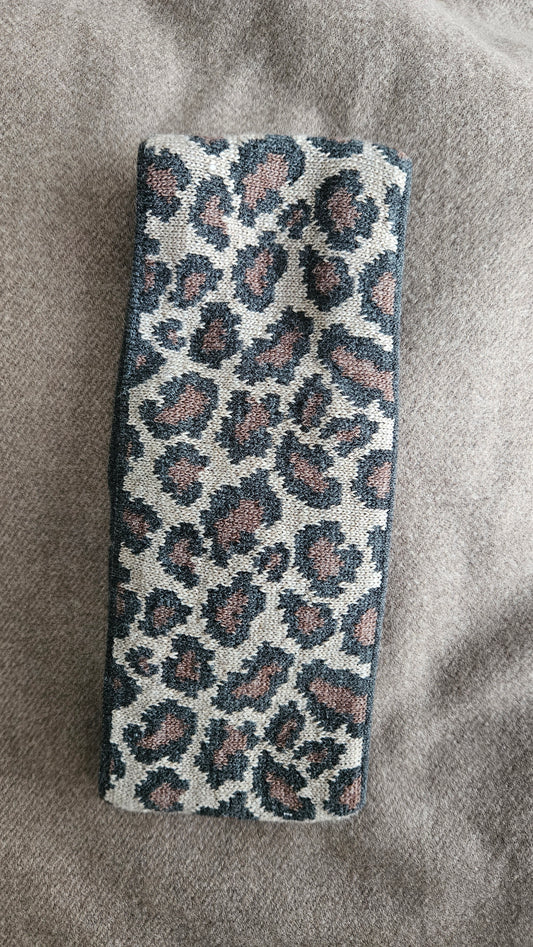 Stirnband leo taupe