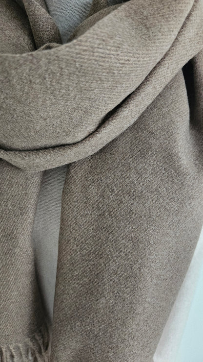 Schal uni Taupe