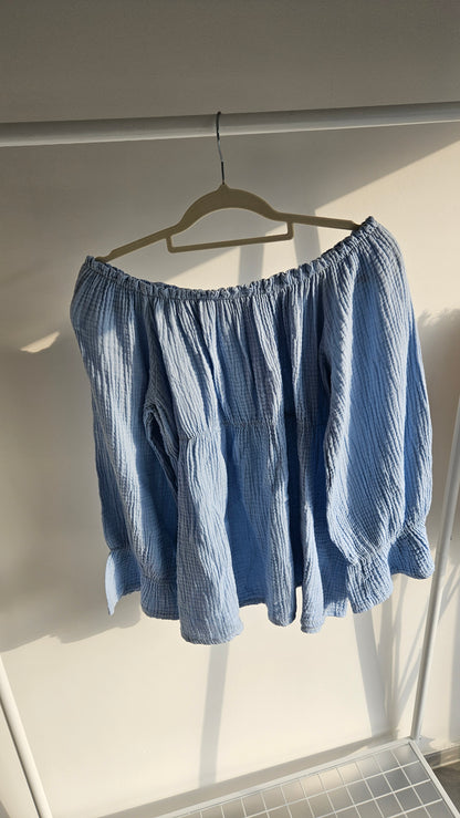 Bluse Nala - blau