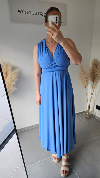 Wickelkleid Elina - blau