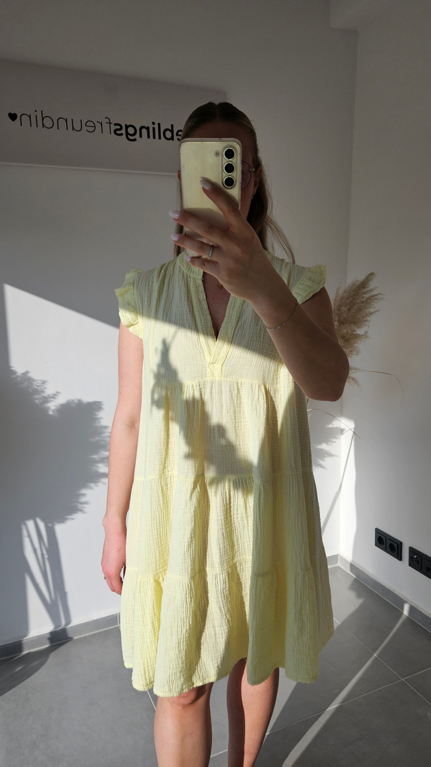 Kleid Alina - gelb