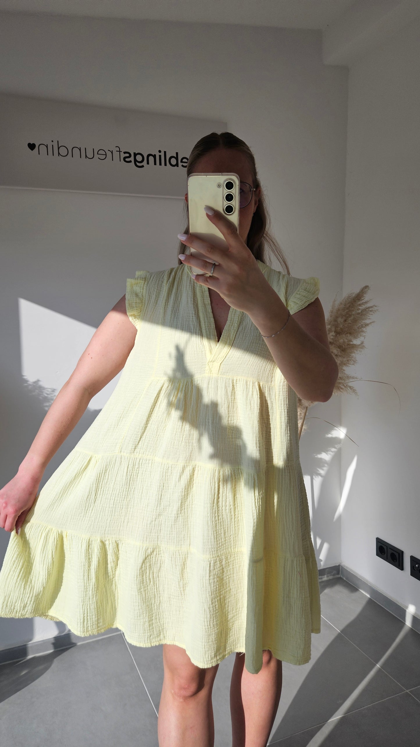 Kleid Alina - gelb