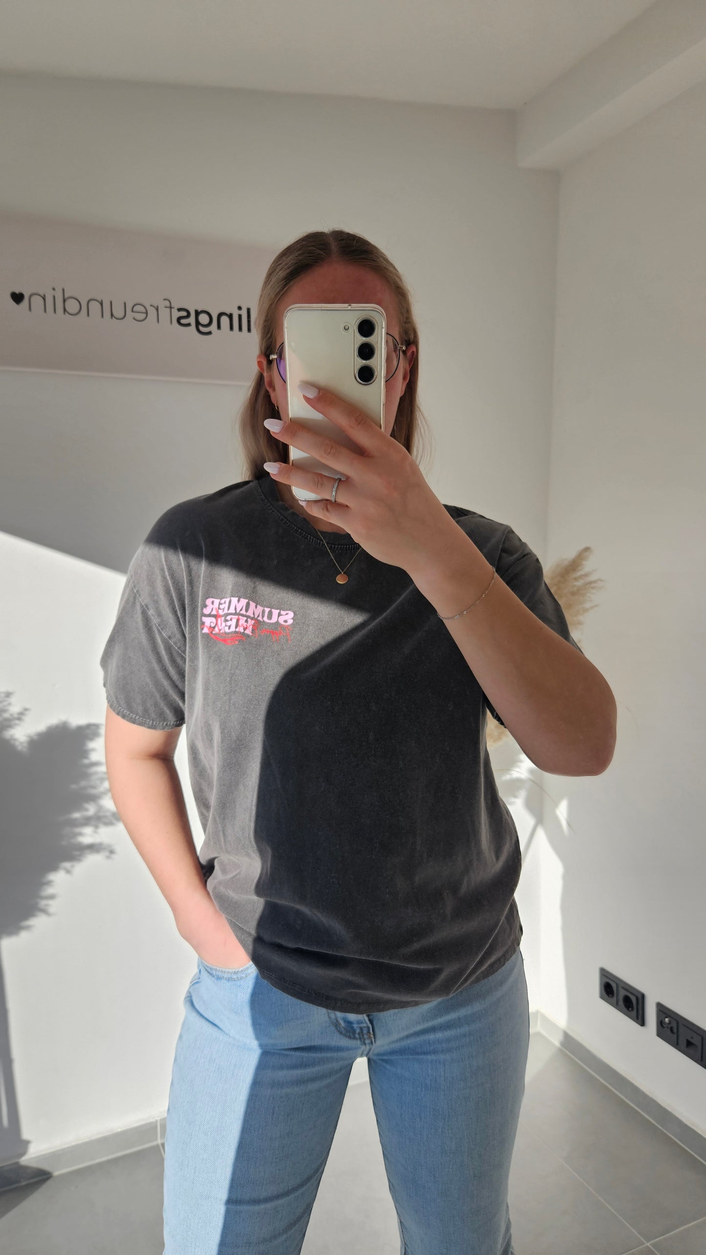 T-Shirt Emma - dunkelgrau