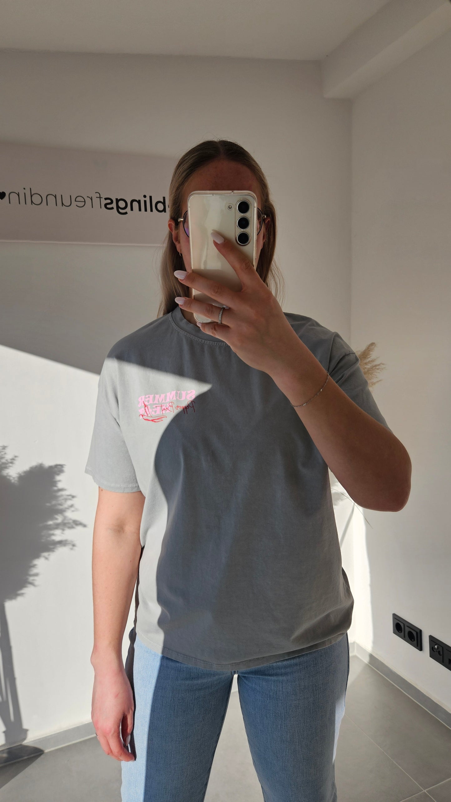 T-Shirt Emma - hellgrau