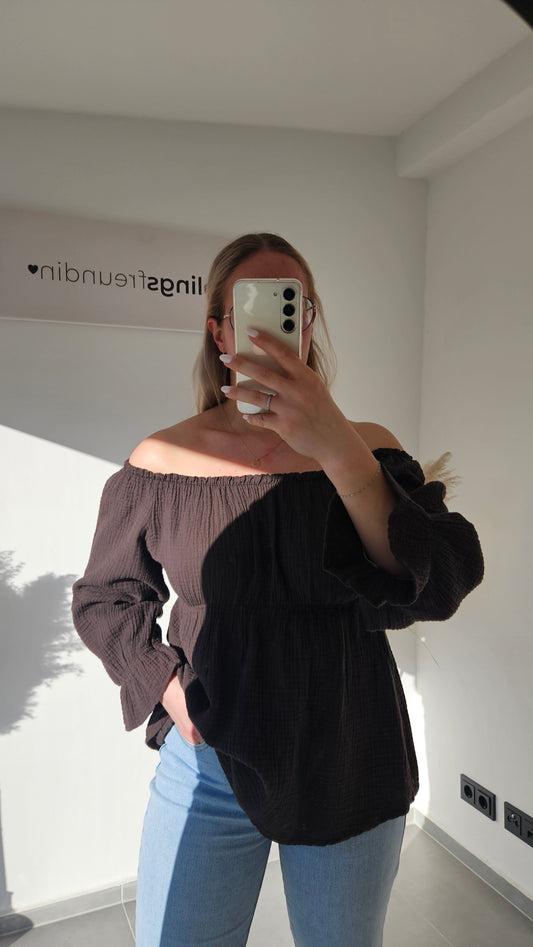 Bluse Nala - braun