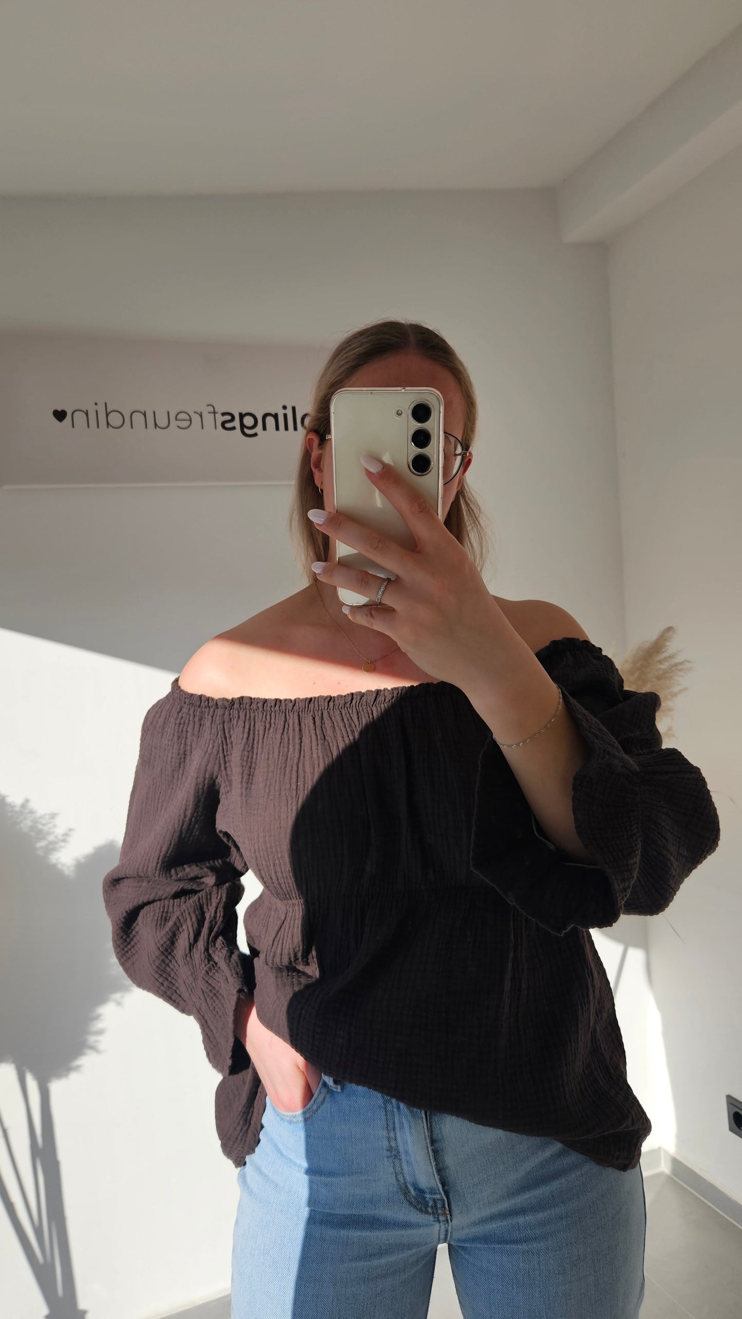 Bluse Nala - braun