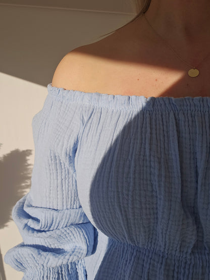 Bluse Nala - blau