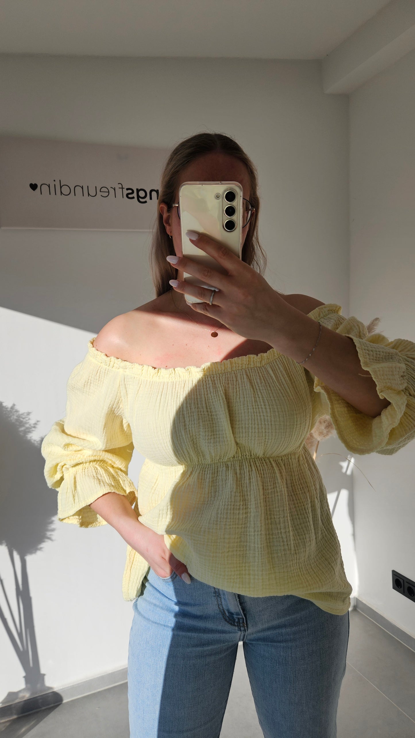 Bluse Nala - gelb