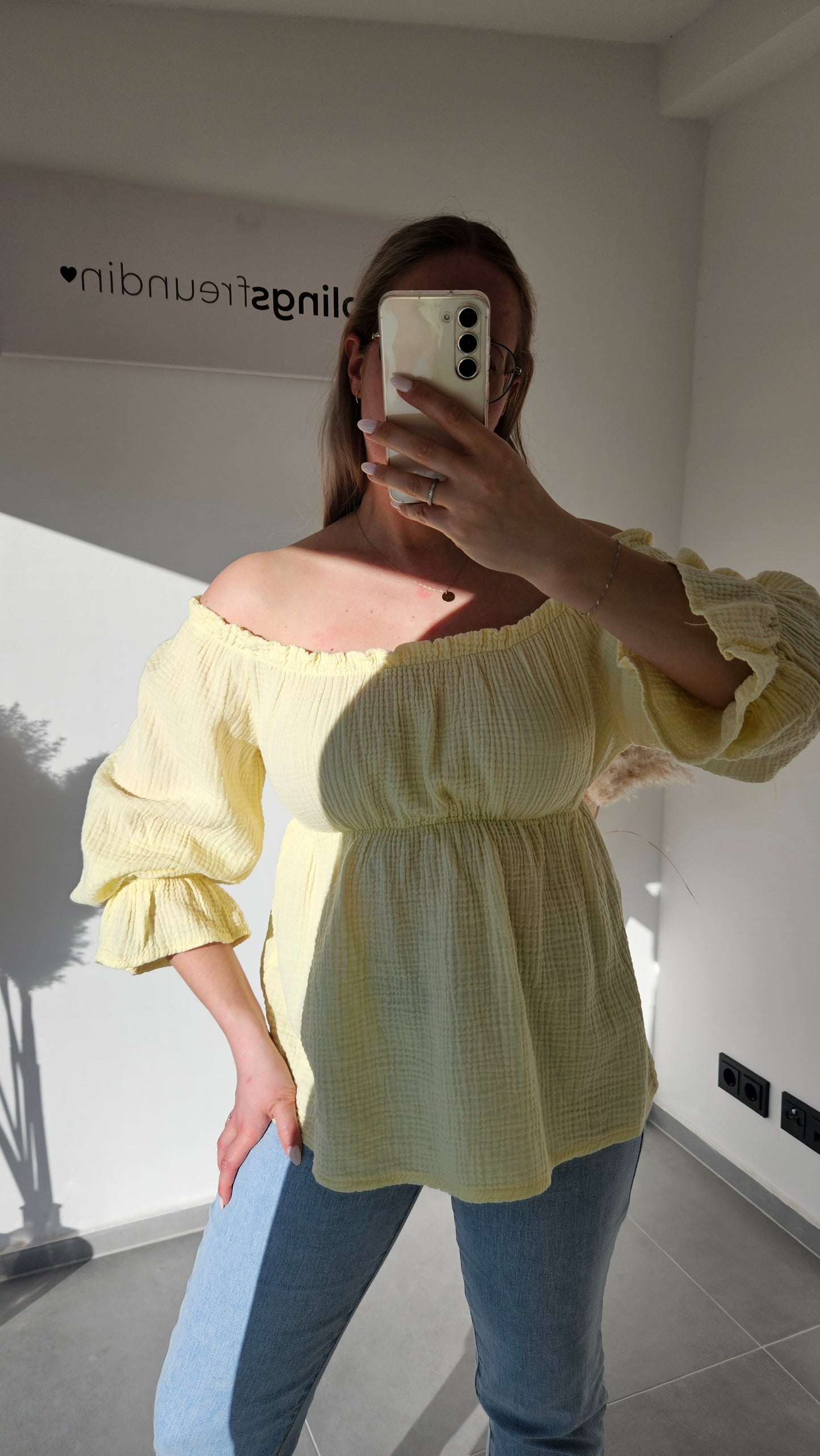 Bluse Nala - gelb