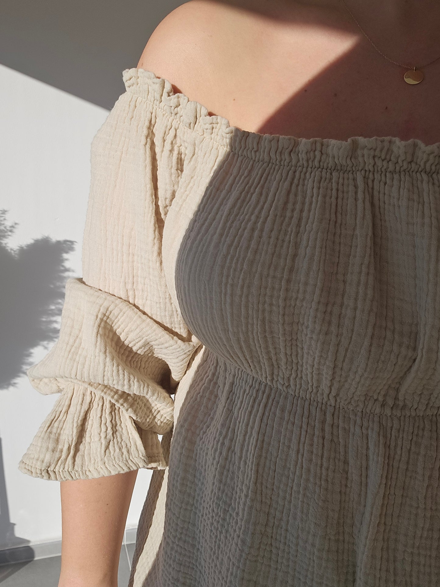 Bluse Nala - beige