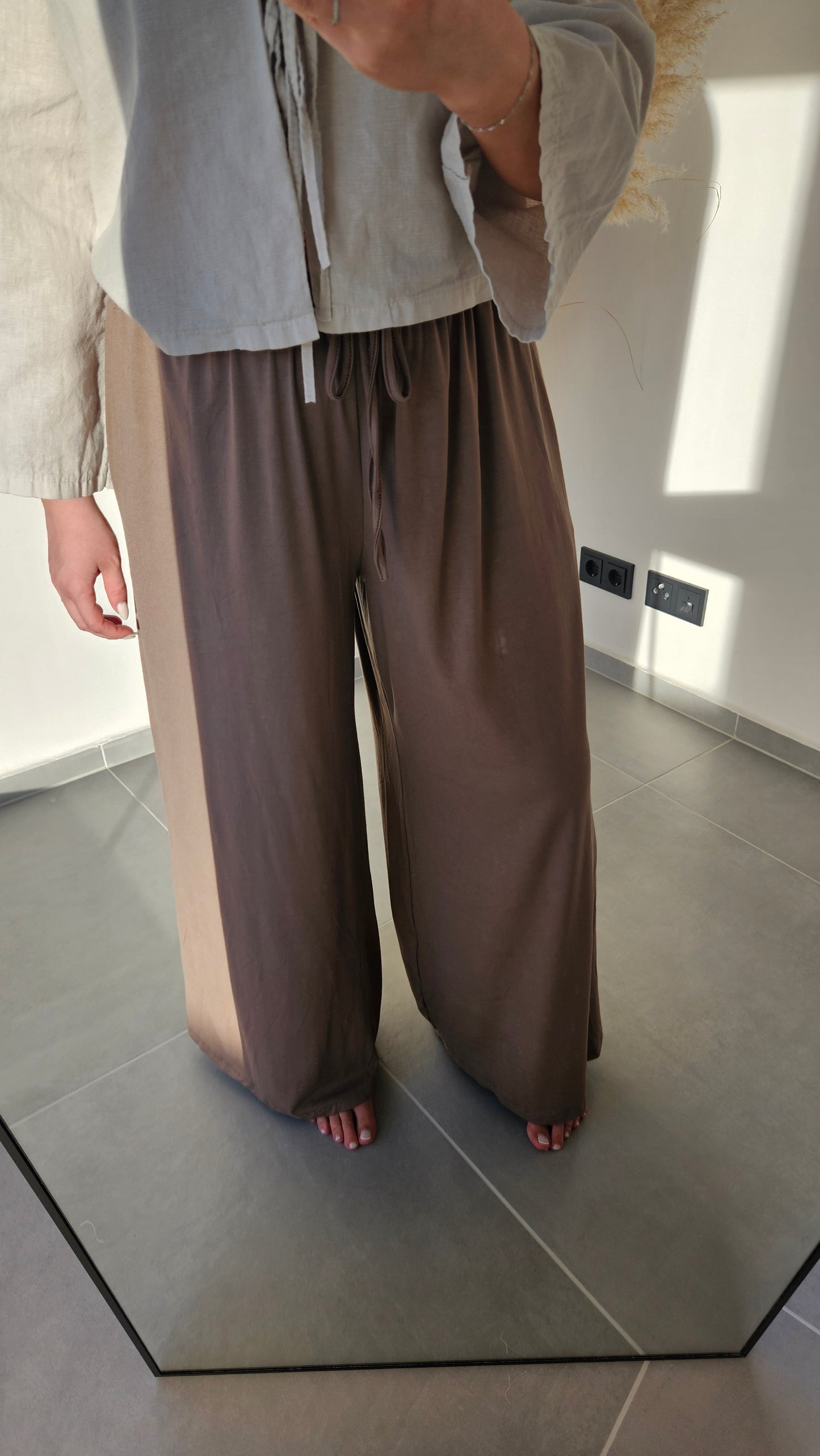 Stoffhose Bella taupe