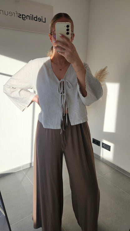 Stoffhose Bella taupe
