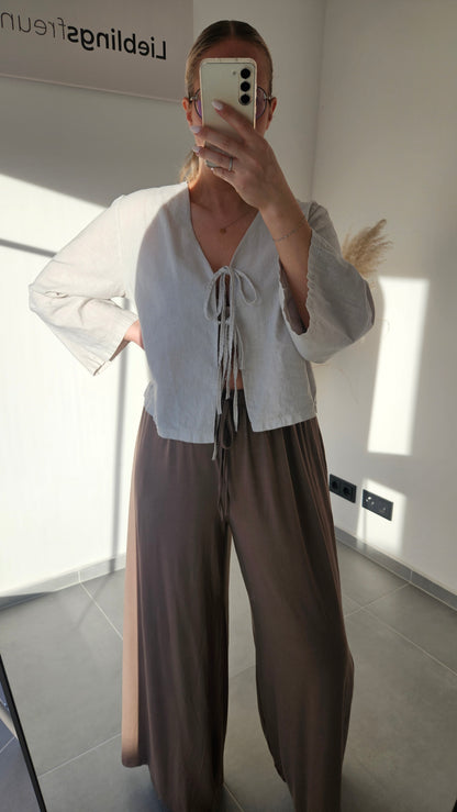 Stoffhose Bella taupe