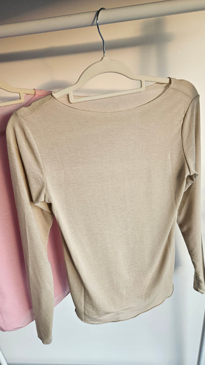 Soft Longleeve beige