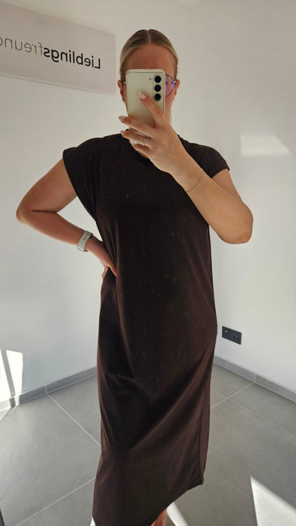 T-Shirt-Kleid Marina braun