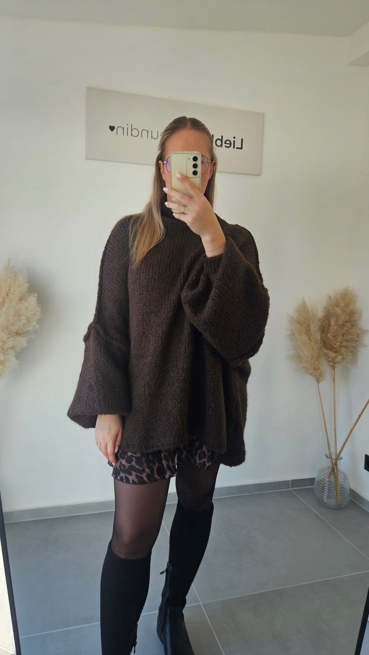 Pullover Mila braun