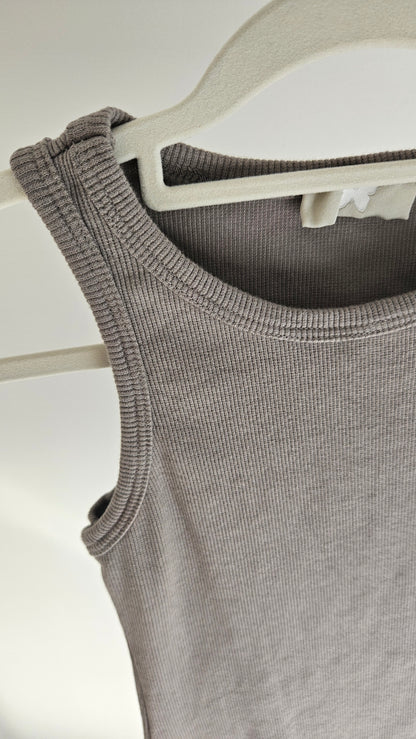 Basic Ripptop taupe