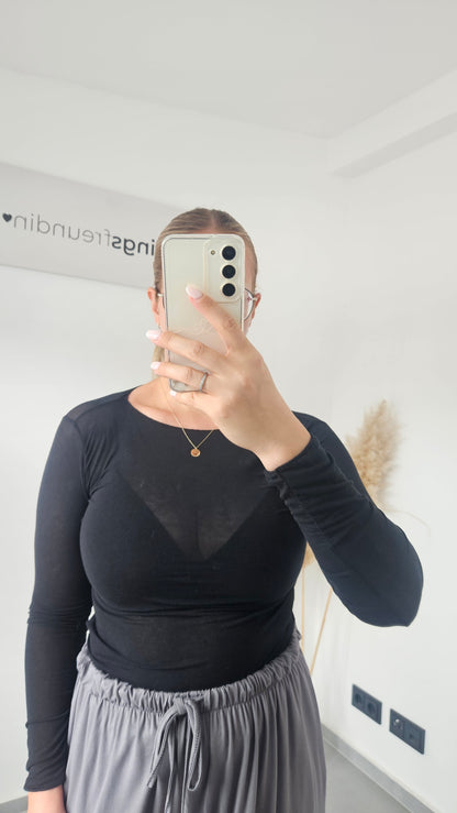 Soft Longleeve schwarz