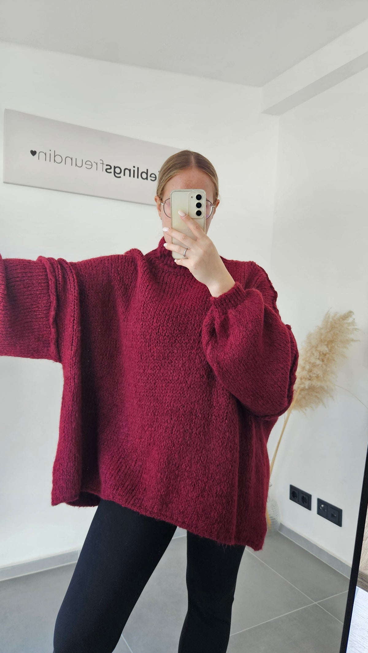Pullover Mila bordeaux