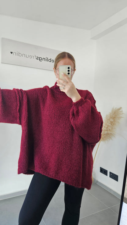 Pullover Mila bordeaux