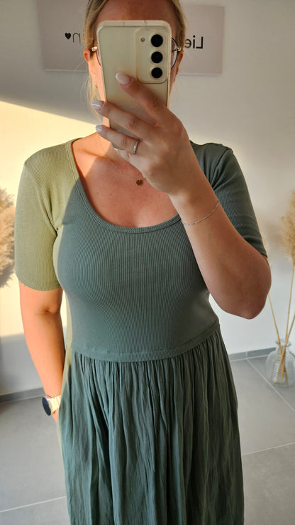 Kleid Juana Khaki