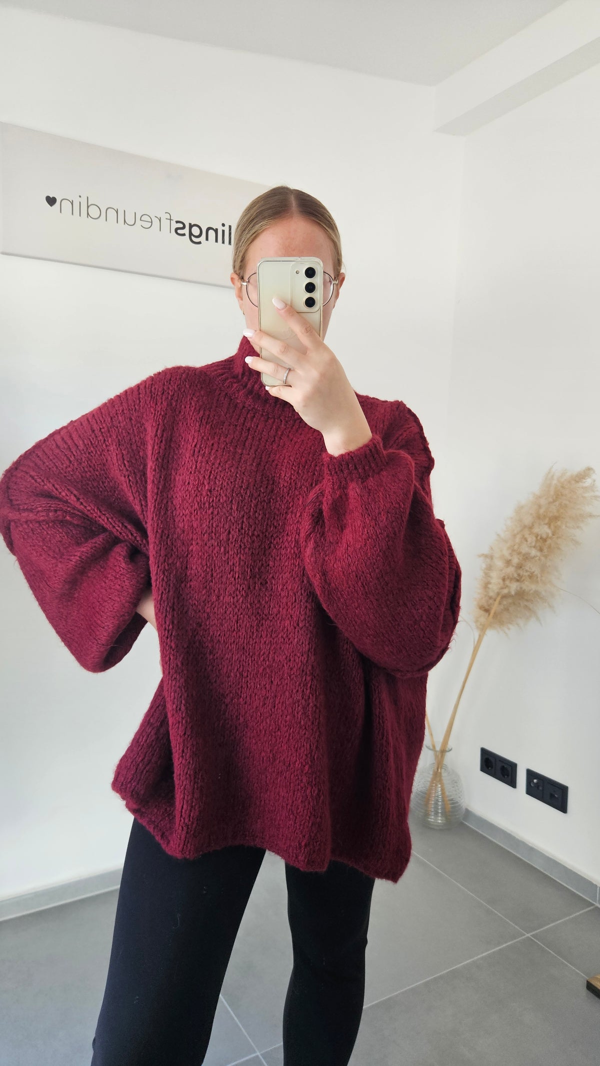 Pullover Mila bordeaux