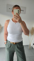 Basic Ripptop weiß