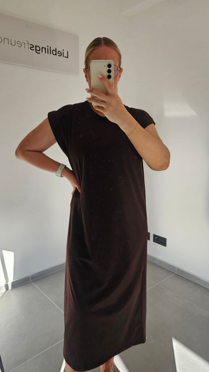 T-Shirt-Kleid Marina braun