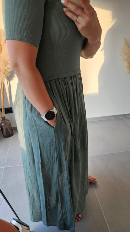 Kleid Juana Khaki