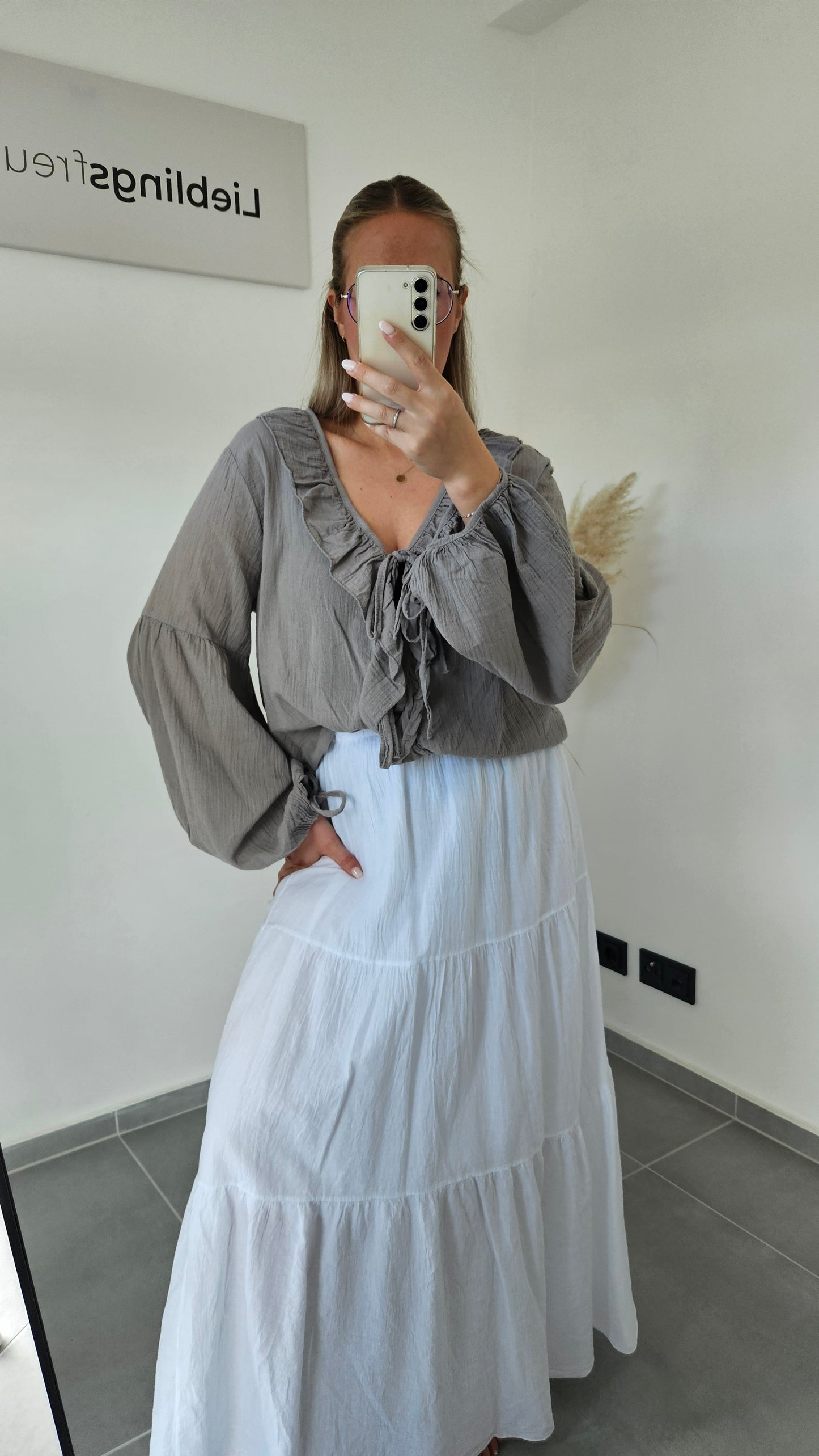 Maxirock Noemi weiß
