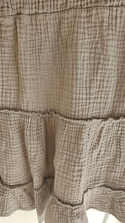Musselinrock beige