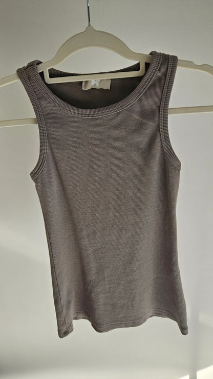 Basic Ripptop taupe