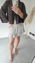 Musselinrock beige