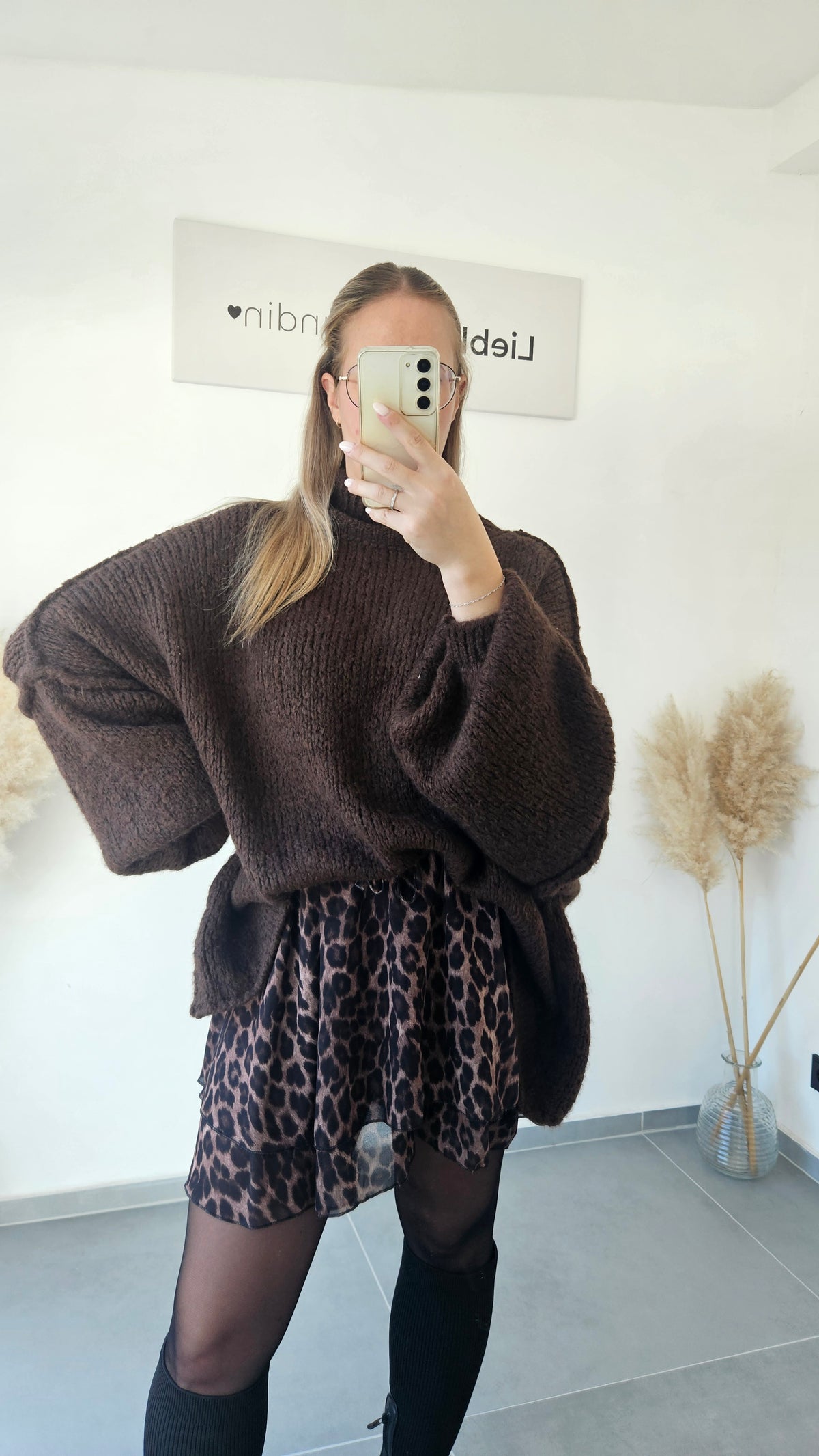 Pullover Mila braun