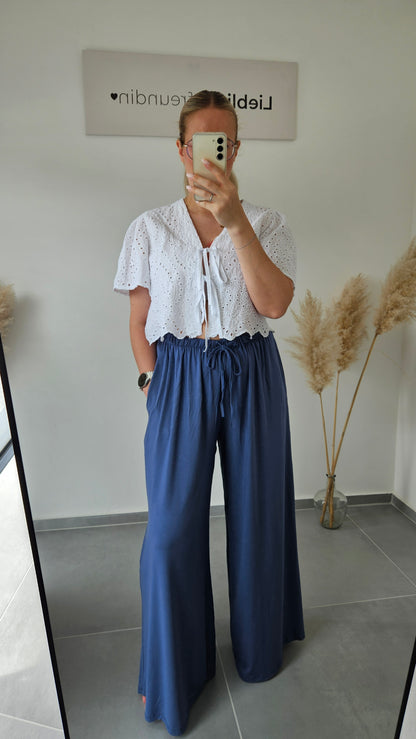 Stoffhose Bella blau