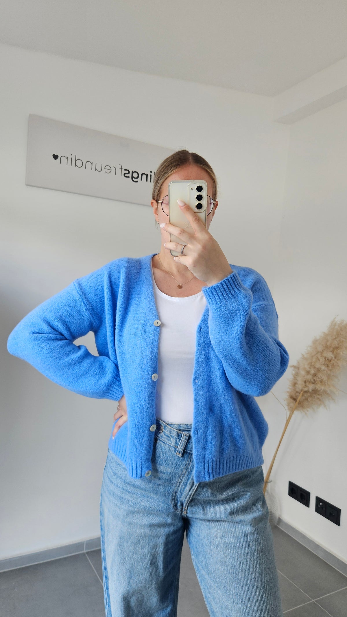 Strickjacke Ozean