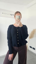 Strickjacke Simone schwarz