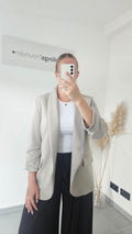 Butterstoff Blazer Creme