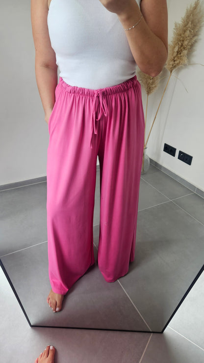 Stoffhose Bella pink