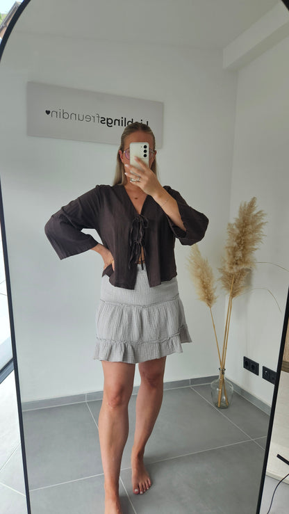 Musselinrock beige