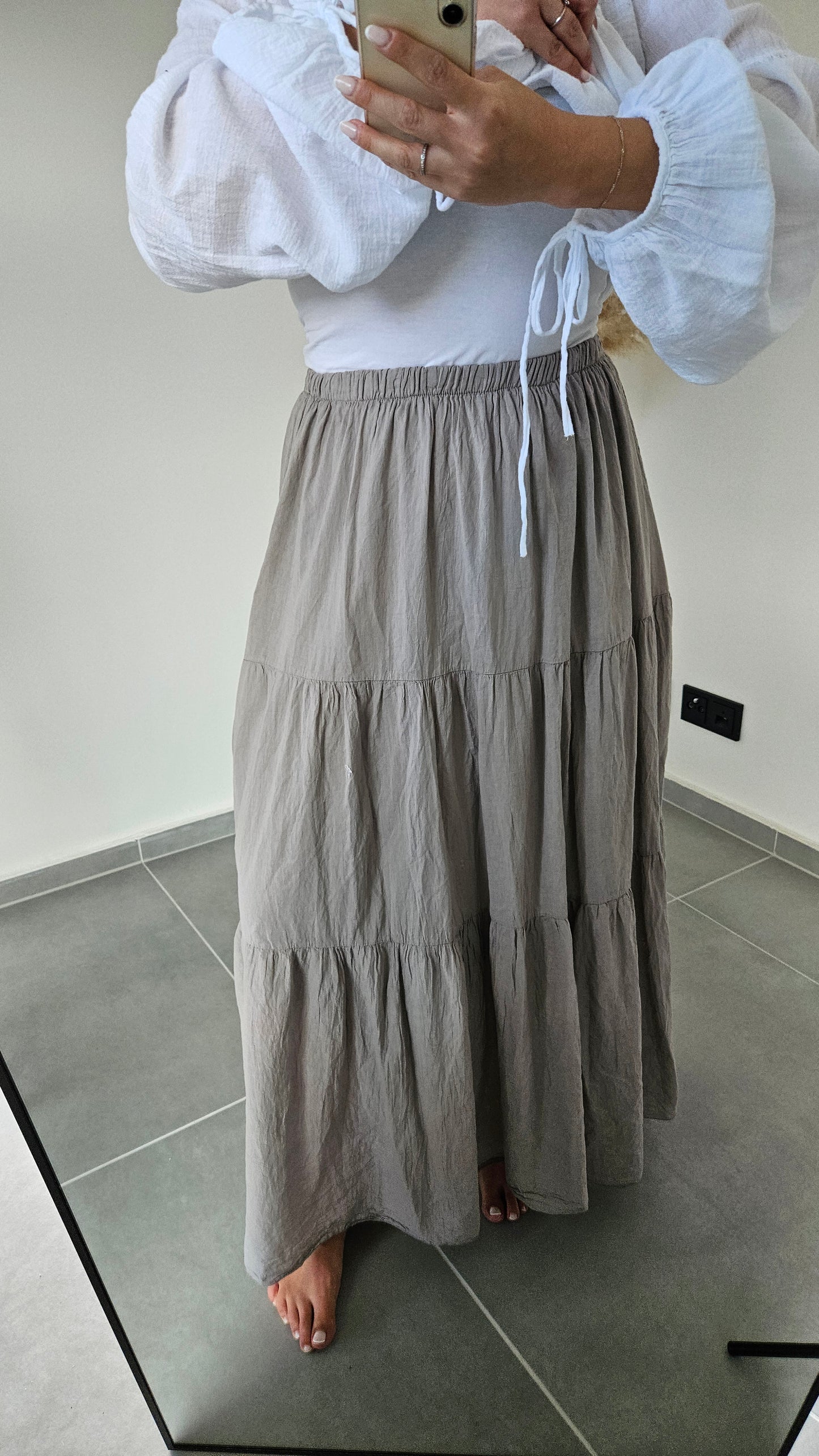 Maxirock Noemi taupe